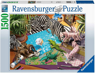 Ravensburger Puzzle 1500el Przygoda z origami