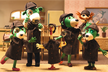 TREFL Puzzle 60 el. Rodzina Treflików Na tropie