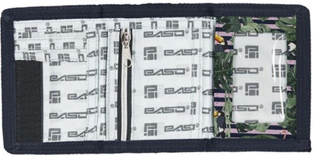 PASO Portfel PPMS19-882 Flamingi Tukany