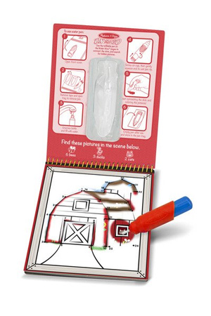 Water Wow Połącz Kropki Kolorowanka Wodna Melissa