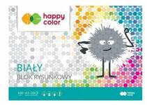 HAPPY COLOR Blok rysunkowy biały PREIUM A3/20K