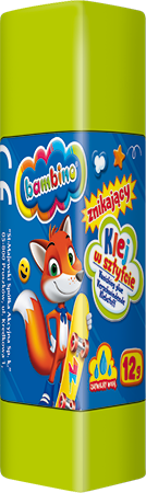 2 x Klej w Sztyfcie Znikający 12g Mini Zoo - Bambino