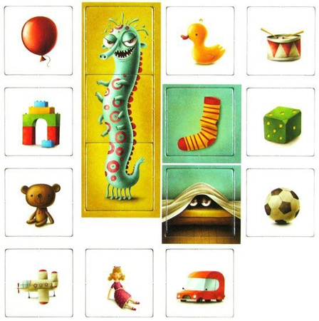 Granna Potwory do Szafy Gra Kooperacyjna