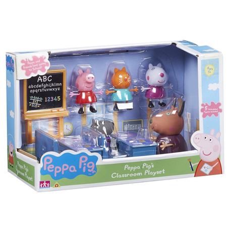 TM TOYS Świnka Peppa - Klasa Peppy 5 Figurek