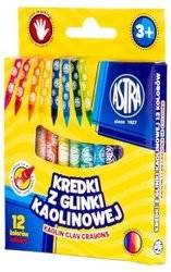 Kredki grafionowe 12 kolorów ASTRA