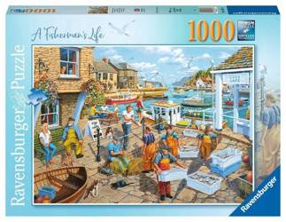 Ravensburger Puzzle 1000 el Życie w Porcie