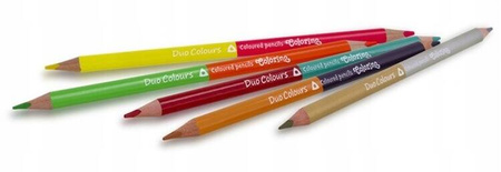 Colorino Kredki 24/48 kol ołówkowe dwustronne trójkątne 51705