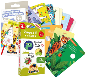 CzuCzu Zestaw Zagadki Edukacyjny dla Czterolatka 4+