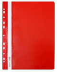 Biurfol Skoroszyt plastikowy twardy A4 czerwony