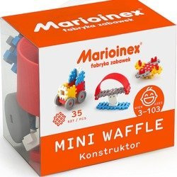 Klocki 35 el Mini Waffle Konstruktor Chłopiec