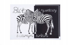 Kreska Blok rysunkowy z czarnymi kartkami A4 20 k