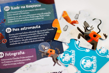 CzuCzu Puzzle Obserwacyjne Kosmos 60 el. + Plakat