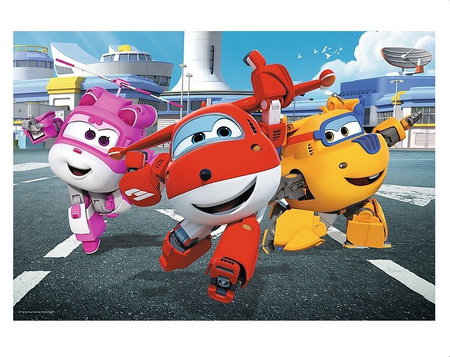 Puzzle 20 el. Gotowi do Odlotu Super Wings TREFL