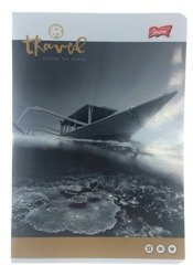 Zeszyt A5/60k Krata Travel Złoty Unipap