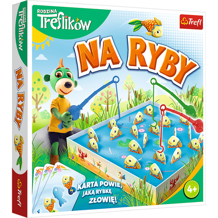 TREFL Na ryby Rodzina Treflików Gra Rodzinna