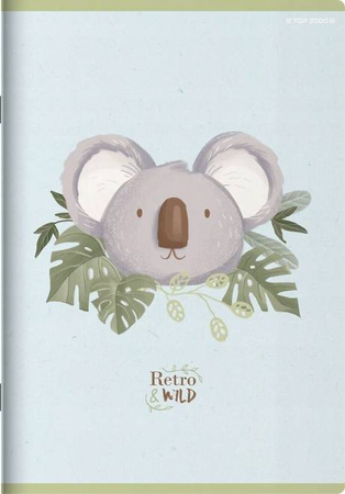 Zeszyt A5 32 k. 70g linia podwójna kolorowa