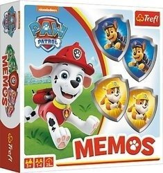 Psi Patrol Memos Memory TREFL Gra Pamięciowa