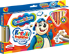 Kredki Bambino Trójkątne 18Kol. Drewno Temperówka