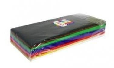 Happy Color Bibuła marszczona 25x200cm mix 10 kolorów