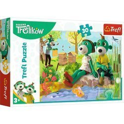 Trefl Puzzle 30el Trefliki. Trefliki nad stawem 18265