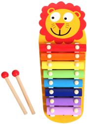 Smily Play - Cymbałki Lew Drewniana Zabawka Muzyczna