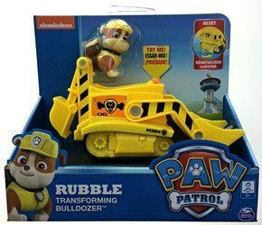 Psi Patrol - Rubble Auto Funkcyjne Spychacz