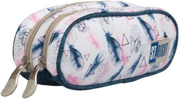 ST.RIGHT Piórnik Saszetka PU02 Piórka Boho