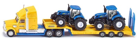 Siku Farmer S1805 Ciężarówka z trakt. NewHolland