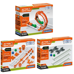 Akcja Reakcja Zestaw 3 Dodatki Pętla Tory Akcesoria