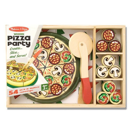 Melissa and Doug - Krojona Drewniana Pizza