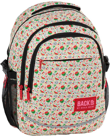 DERFORM BACKUP 2 Plecak Młodzieżowy G60 Arbuzy
