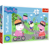 TREFL Puzzle 24 Maxi Aktywny Dzień Świnka Peppa