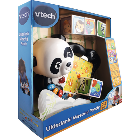 Interaktywna Układanki Wesołej Pandy Po Polsku VTECH