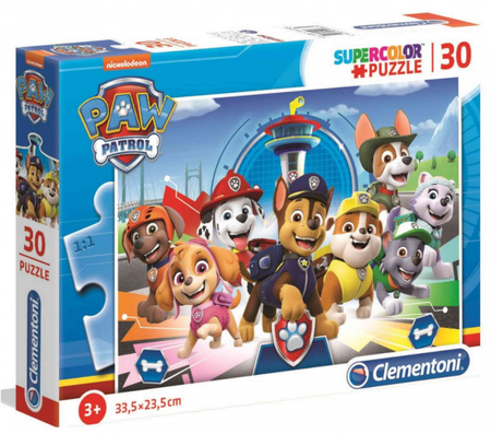 Clementoni Puzzle 30 el Psi Patrol Cała Ekipa Baza