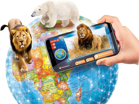 Clementoni Interaktywny Eduglobus Globus Digital 50848