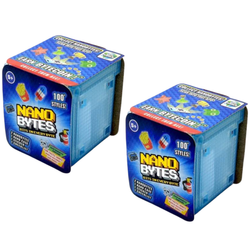 NANOBYTES 2 x Szkatułka + Figurki NANOBYTES