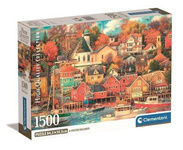 Clementoni Puzzle 1500el Compact Good Times Harbor 31713