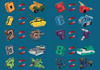 Pocket Morphers II Army Jeep 0 Jeep Wojskowy