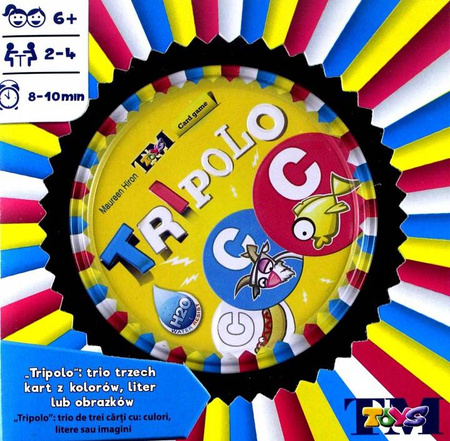 TM TOYS Tripolo Kółko i Krzyżyk Spostrzegawczość