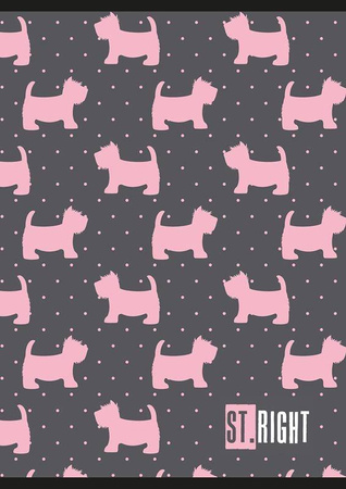 Zeszyt A5/32K kratka MIX Dziewczęcy