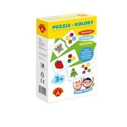 Zabawa i Nauka - Puzzle Kolory ALEX