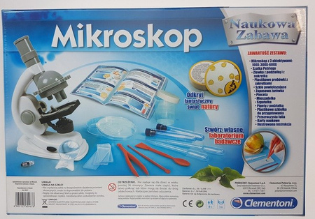 Clementoni - Mikroskop Nauka i Zabawa
