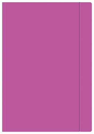 Interdruk Teczka z gumką A4+ Fluo fioletowa