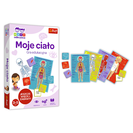 TREFL Mały Odkrywca Moje Ciało Gra Edukacyjna