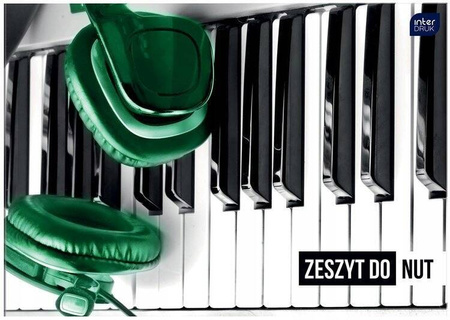 INTERDRUK Zeszyt do nut A5/16k