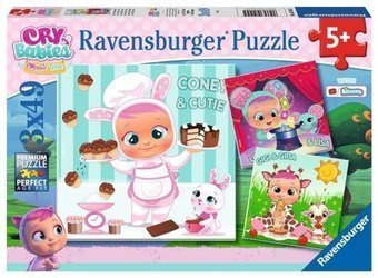RAVENSBURGER Puzzle 3 x 49 el Cry Babies Magic Tears
