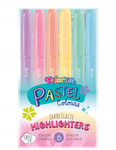 Colorino Zakreślacze 6 szt pastelowe