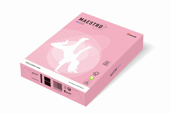 Maestro Papier kolorowy ksero A4 80g różowy 50 ark