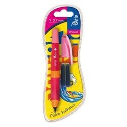 Pióro Różowe Kulkowe TETIS KP511-NR