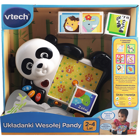 Interaktywna Układanki Wesołej Pandy Po Polsku VTECH